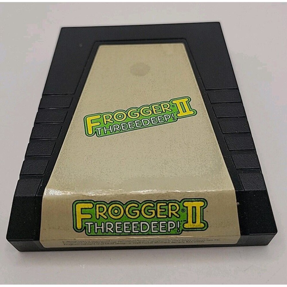 Frogger II Threedeep! for Colecovision Cartridge Rare
